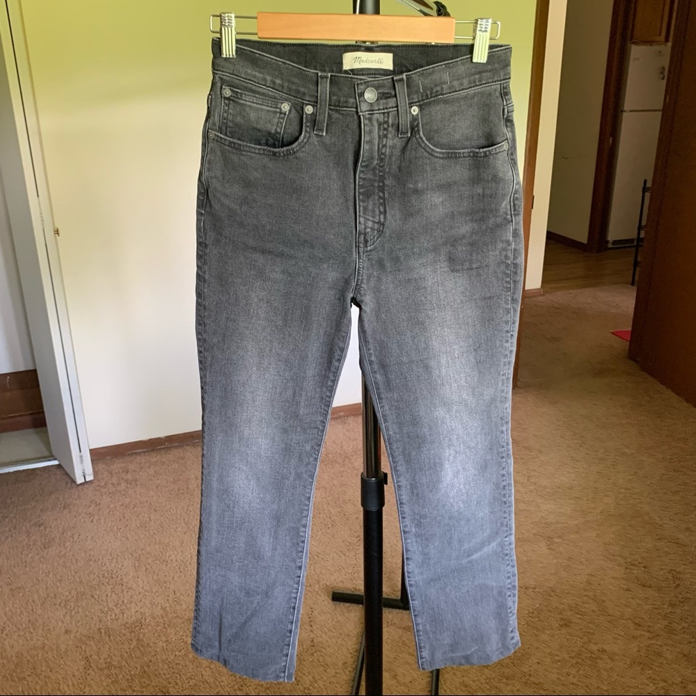 Madewell Slim Demi Boot Jeans 26
